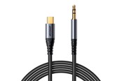 Kabel audio - Joyroom Audio Transfer Series SY-A07 Mini Jack 3.5mm/USB-C Cable 1.2m - Black - 6956116773786