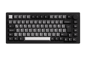 Klawiatura - Akkogear Monsgeek M1 V5 VIA Black & Silver - Akko Rosewood - Klawiatura gamingowa - bez bloku numerycznego - Universal - Czarny - 6975351385769