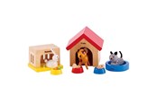 Zabawki drewniane - Hape Dollhouse Pets - E3455