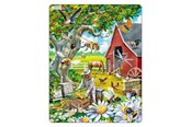 Puzzle - Selecta Play Larsen Jigsaw Puzzle Animals - The Beekeeper at the Bees 53 pcs. Podłoga - LA-US39