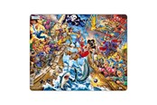 Puzzle - Selecta Play Larsen Jigsaw Puzzle The Pirate Battle 39 pcs. Podłoga - LA-US37