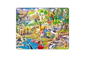 Puzzle - Larsen Puzzles Animals - At the Zoo 48 pcs. Podłoga - LA-US30