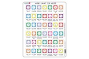 Puzzle - Selecta Play Larsen Jigsaw Puzzle Learning to Tell Time - What Time is it 42 pcs. Podłoga - LA-OB7-NL