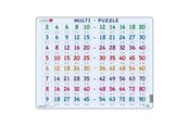 Puzzle - Selecta Play Larsen Jigsaw Puzzle Learning to Count - Tables 80 pcs. Podłoga - LA-AR17