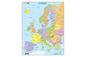 Puzzle - Selecta Play Larsen Jigsaw Puzzle Map Europe 37 pcs. Podłoga - LA-A8-NL