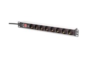 Kabel zasilajacy (zewnetrzny) - DIGITUS - power strip - aluminum profile and overload protection - 4000 Watt - DN-95436