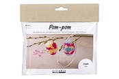 Artykuly Artystyczne & Rzemieslnicze - Creativ Company - Mini Hobbyset Pompom Egg 2pcs. - 977664