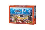 Puzzle - Selecta Play Castorland Jigsaw Puzzle Dolphins Underwater 500pcs. Podłoga - B-52547