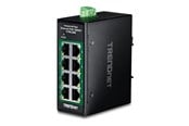 Switch - TRENDnet TI-PELC80 - Version V1.xR - switch - industrial mini - 8 ports - TAA Compliant - TI-PELC80