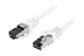 Kabel sieciowy - Lanberg patch cable - 1.5 m - white - Biały - 1m - PCF8-10CU-0150-W