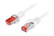 Kabel sieciowy - Lanberg patch cable - 1.5 m - white - Biały - 1m - PCF6-10CU-0150-W