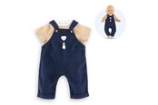 Lalki i akcesoria - Corolle - T-Shirt and Navy Blue Overall 36cm - 9000141890