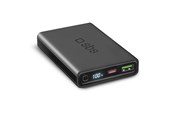 Powerbank - SBS Power Bank 10.000 mAh - Black Powerbank - Czarny - 10000 mAh - TEBB10000LCDEVOPD20K