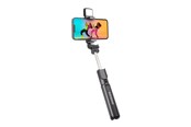 Akcesoria foto i wideo - SBS Universal selfie stick with built-in LED light and tripod - Black - TETRIPOLED