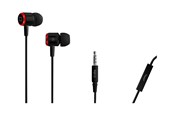 Sluchawki, zestaw sluchawkowy - SBS In Ear Stereo Earset Studio Mix 40 - Black/red - TEMETALINEARK