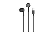 Słuchawki, zestaw słuchawkowy - Puro Wire-Type Earphones "Fine" - PUIPHF33USBCBLK