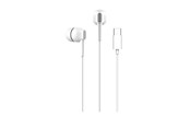 Sluchawki, zestaw sluchawkowy - Puro Wire-Type Earphones "Fine" - PUIPHF33USBCWHI