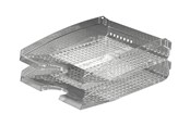 Archiwizacja i przechowywanie - DURABLE Tacka na dokumenty formatu A4 do C4. Kąt otwarcia ułożonych tacek umożliwia łatwy dostęp do przechowywanych dokumentów. Wymiary: 250 x 70 x 337 mm (S x W x G). - 1701626400