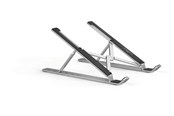 Konferencja i prezentacja - DURABLE Uniwersalnie regulowana podstawka pod laptopy i tablety do 15″. Składana i mobilna konstrukcja zajmuje niewiele miejsca. Posiada 6 poziomów regulacji wysokości. - 505123