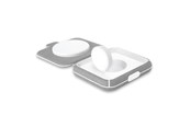 Telefon - Adapter i Ladowarka - Puro Power Go 2-in-1 Charging Module - PUFCCSQIAW1GREY