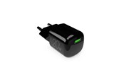 Telefon - Adapter i Ladowarka - Puro MiniPro 20W USB-C Wall Charger – GAN Technology - Black - PUFCMTCUSBC20WGBLK