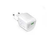 Telefon - Adapter i Ladowarka - Puro MiniPro 20W USB-C Wall Charger – GAN Technology - White - PUFCMTCUSBC20WGWHI