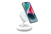 Telefon - Adapter i Ladowarka - SBS Desktop Stand with Wireless Charger - White - TEWIRMAGSTAND10W