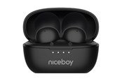 Sluchawki, zestaw sluchawkowy - Niceboy HIVE Podsie 4 Black - HIVE-PODSIE-4-BLACK