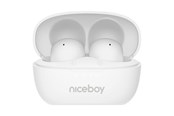 Sluchawki, zestaw sluchawkowy - Niceboy HIVE Podsie 4 White - HIVE-PODSIE-4-WHITE