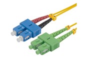 Kabel sieciowy - Deltaco patch cable - 4 m - yellow - Żółty - 4m - SCSC-4-DUA