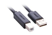 Kabel USB - UGREEN Ladekabel USB-A - USB-B Print 3m - 10351