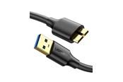Kabel USB - UGREEN US130 10841 USB-A 3.0 - micro USB-B cable 1m - black - 10841