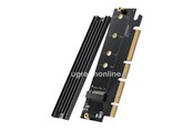 Dysk twardy - akcesoria - UGREEN - storage enclosure - M.2 Card - PCIe 4.0 x16 - 30715