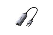 Adapter Sieciowy (karta sieciowa, serwer druku, itp.) - UGREEN USB to RJ45 Ethernet Adapter Aluminum Case - 50922