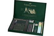 Przybory do pisania i rysowania - Faber-Castell Set Pitt Graphite tin big - 112974