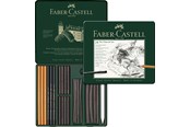 Przybory do pisania i rysowania - Faber-Castell Set Pitt Charcoal set tin of 24 - 112978