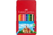 Przybory do pisania i rysowania - Faber-Castell Colour pencils hexagonal tin 12x window - 115801