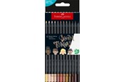 Przybory do pisania i rysowania - Faber-Castell Colour Pencils Black E. skin tones 12x - 116414