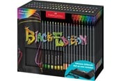 Przybory do pisania i rysowania - Faber-Castell Black Edition colour pencil roll - 116418