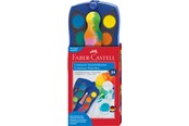 Przybory do pisania i rysowania - Faber-Castell Connector paint box 24 colours blue - 125020