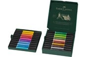 Przybory do pisania i rysowania - Faber-Castell India ink PAP Dual Marker wallet of 20 - 162020