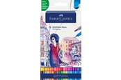 Przybory do pisania i rysowania - Faber-Castell Gofa Aqua Dual Marker wallet of 18 - 164618