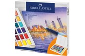 Przybory do pisania i rysowania - Faber-Castell Watercolours in pans 48ct set - 169748