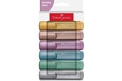 Przybory do pisania i rysowania - Faber-Castell Highlighter TL 46 Metallic wallet of 6 - 254676