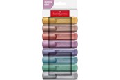 Przybory do pisania i rysowania - Faber-Castell Highlighter TL 46 Metallic wallet of 8 - 254678