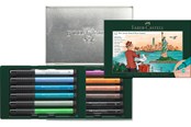 Przybory do pisania i rysowania - Faber-Castell India ink Pitt Artist Pen set New York - 267135