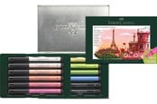 Przybory do pisania i rysowania - Faber-Castell India ink Pitt Artist Pen set Paris - 267136