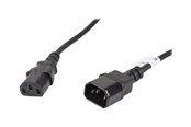 Kabel zasilający (wewnętrzny) - Lanberg - power cable - power IEC 60320 C13 to IEC 60320 C14 - 5 m - CA-C13E-11CC-0050-BK
