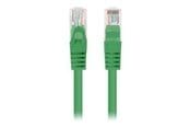 Kabel sieciowy - Lanberg patch cable - 3 m - green RAL 6024 - Zielony - 3m - PCU6-20CC-0300-G