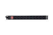 Kabel zasilajacy (zewnetrzny) - Gembird EnerGenie EG-PDU-10C132C19 - power distribution unit - 16A - 3500 Watt - EG-PDU-10C132C19